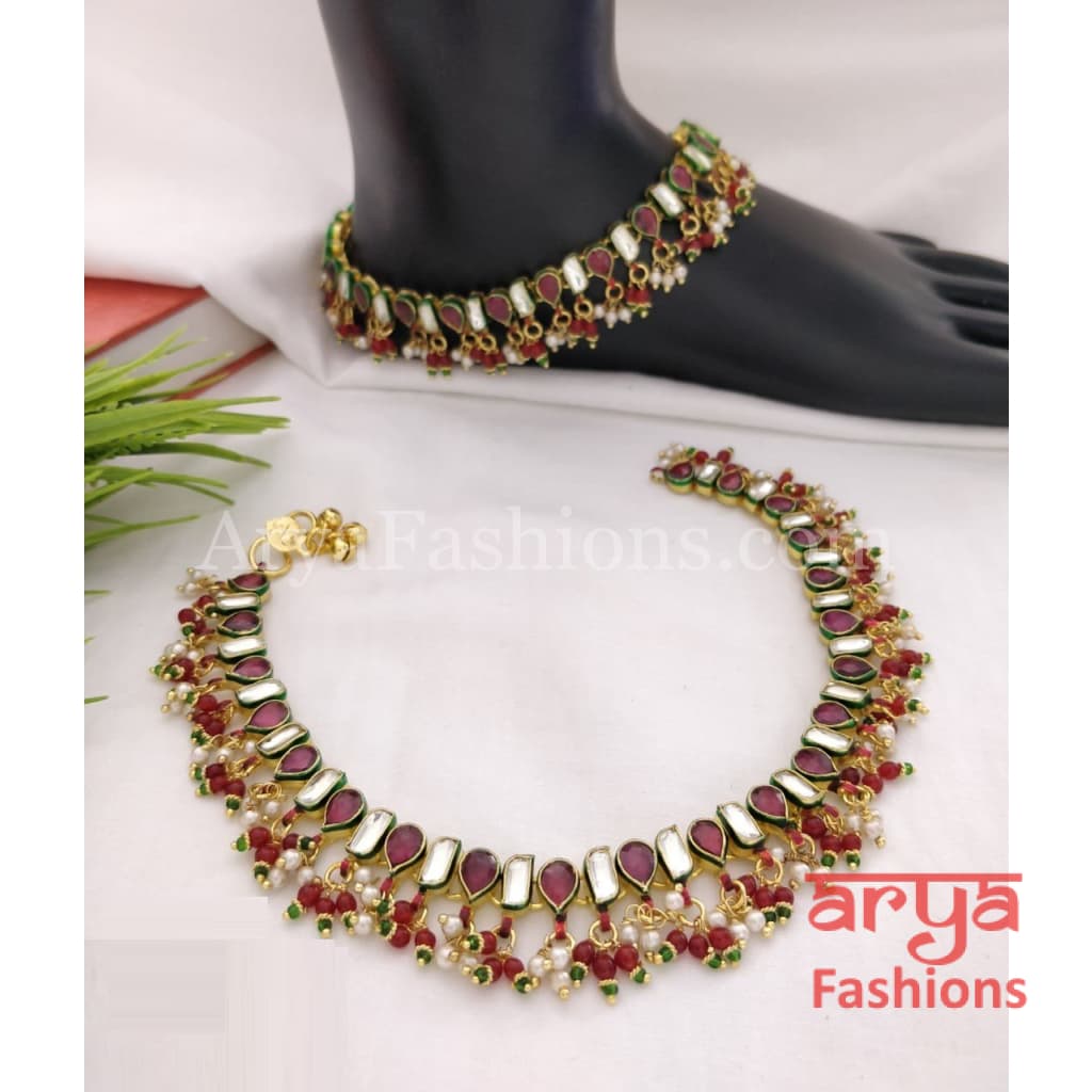 indian wedding anklets payal