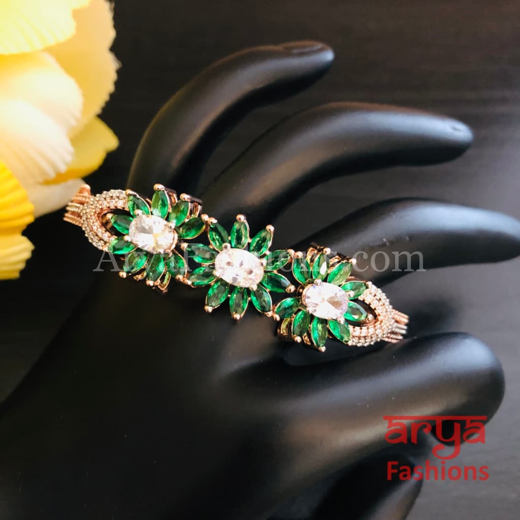 Offers Emerald Green Crystal Bracelet