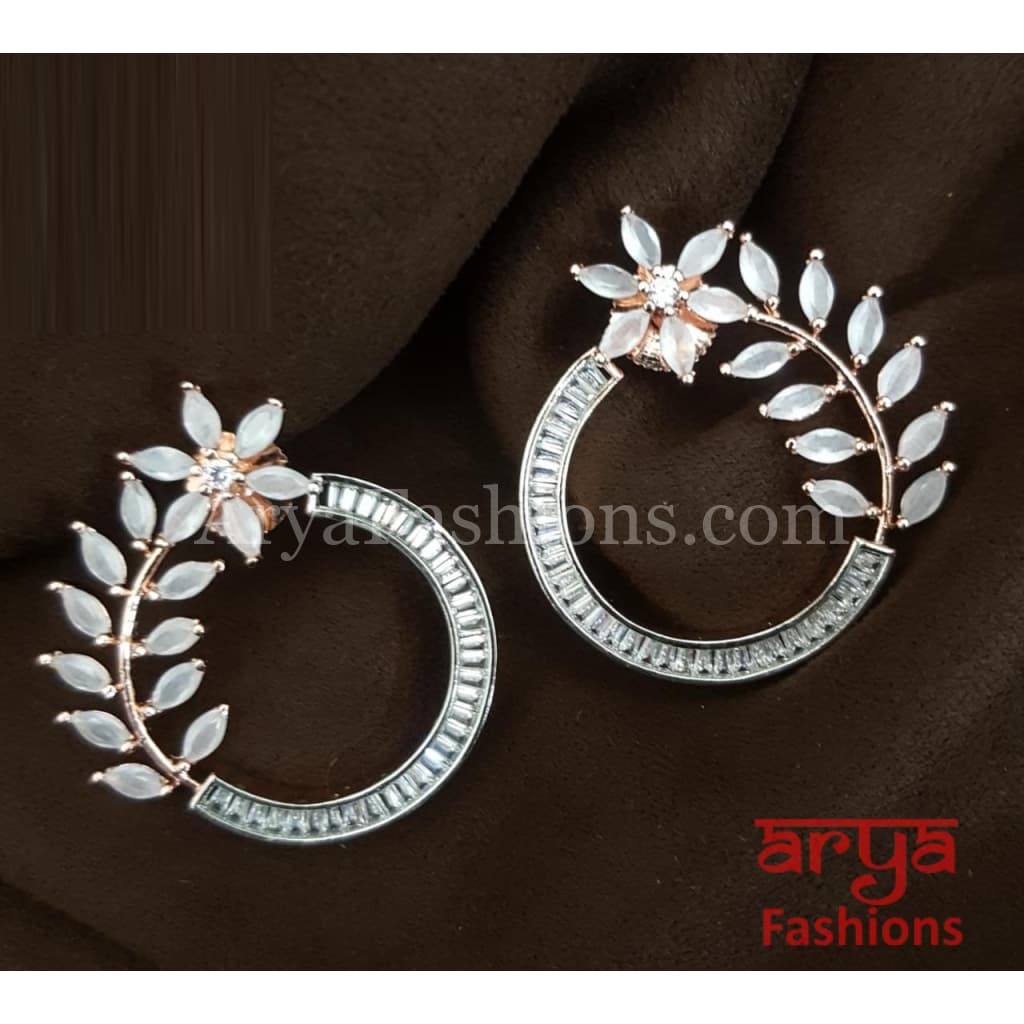 Astha CZ Studs/ Fusion Studs/Contemporary Studs