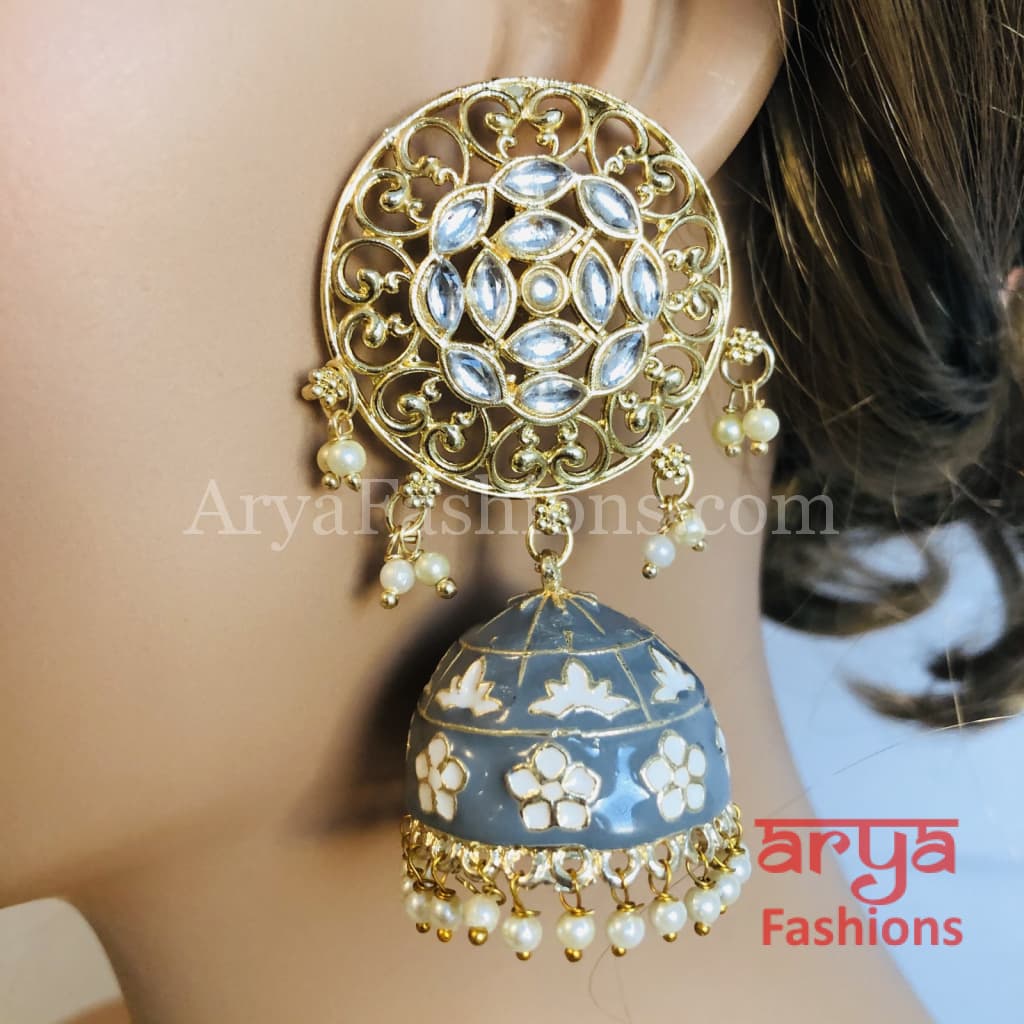 Buy Green Earrings for Women by Shining Diva Online | Ajio.com