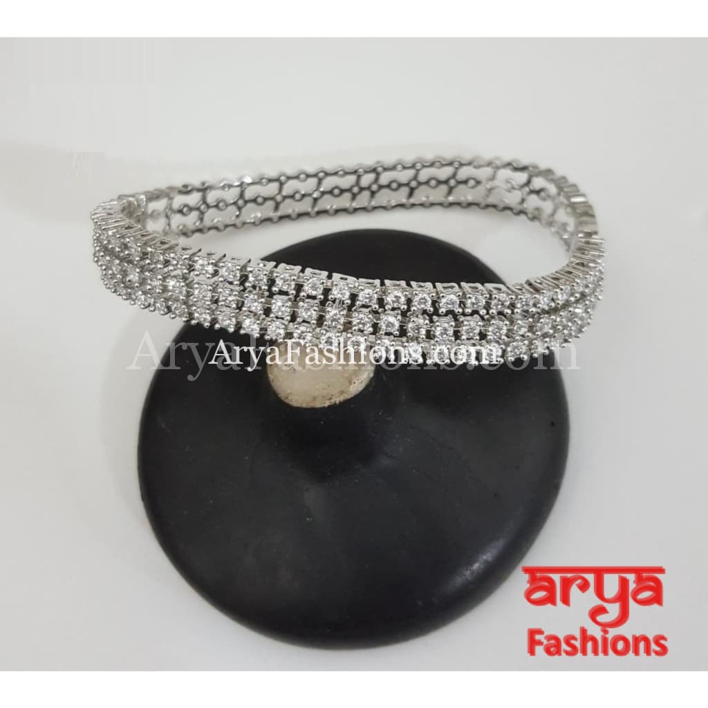 2.6 size Party wear Cubic Zirconia Bracelet