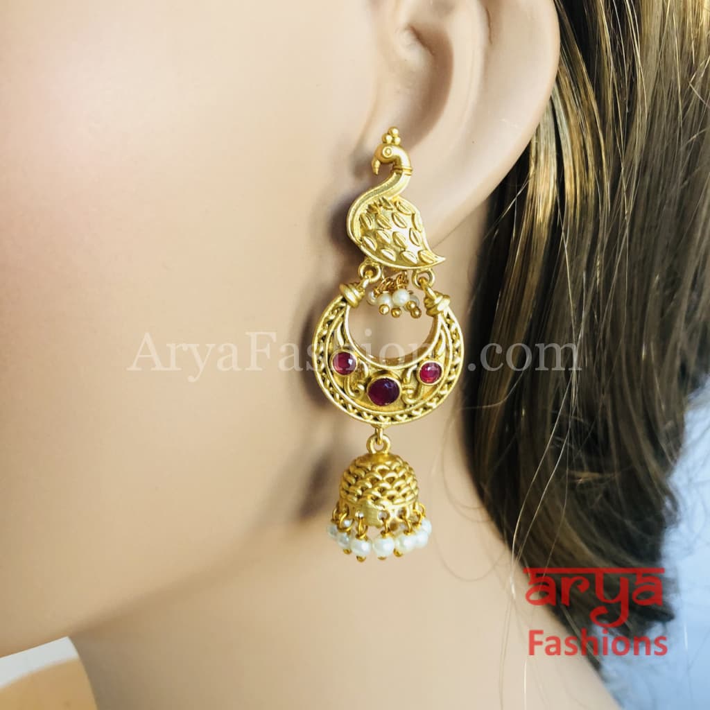 Buy Polki umbrella Earrings Online Cheap, Kundan Earrings, Meenakari Kundan  Jewellery, Kundan Meenakari Necklace Set, Online